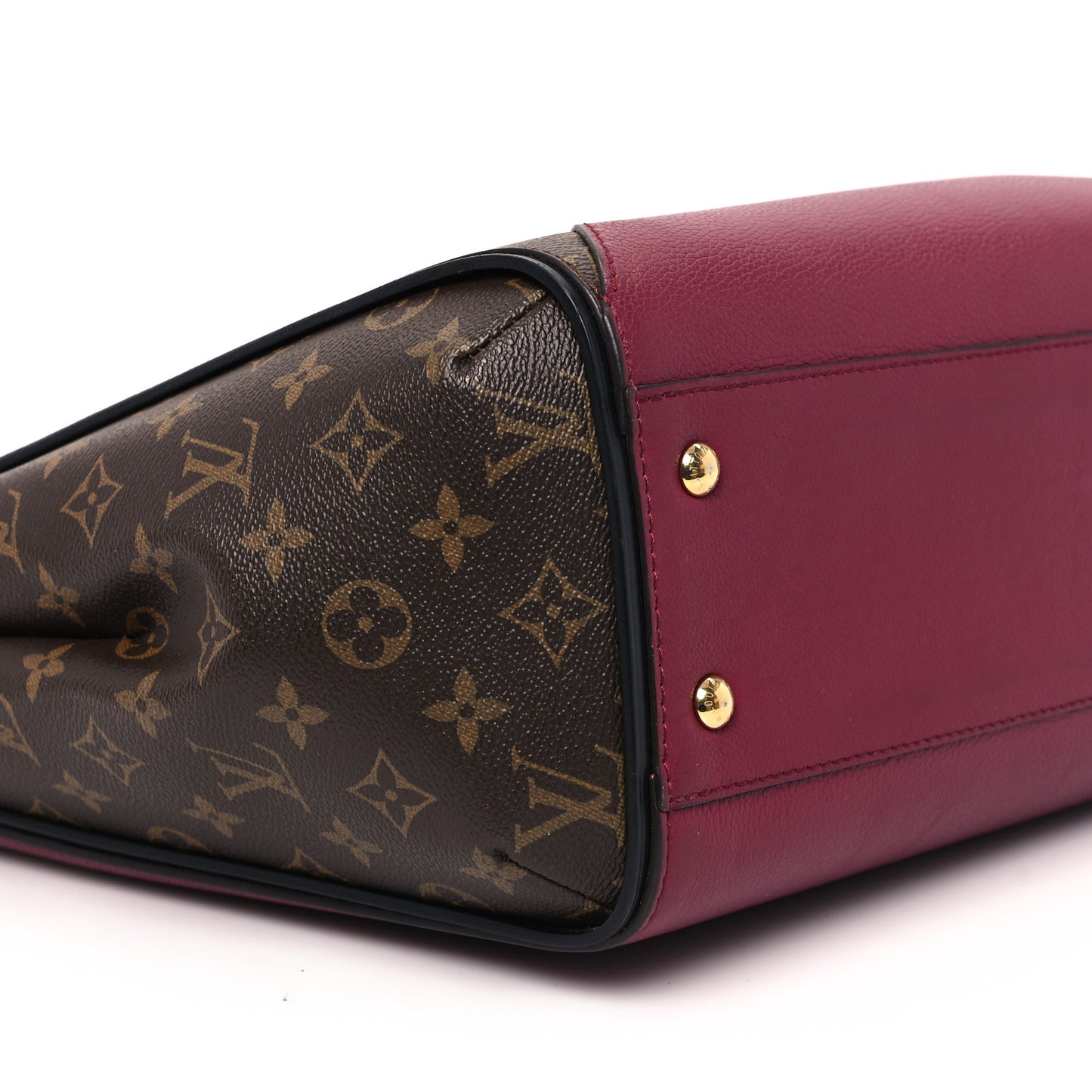 Calfskin Monogram Kimono Tote Grape