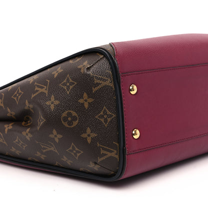 Louis Vuitton Calfskin Monogram Kimono Tote Grape 8 of 13