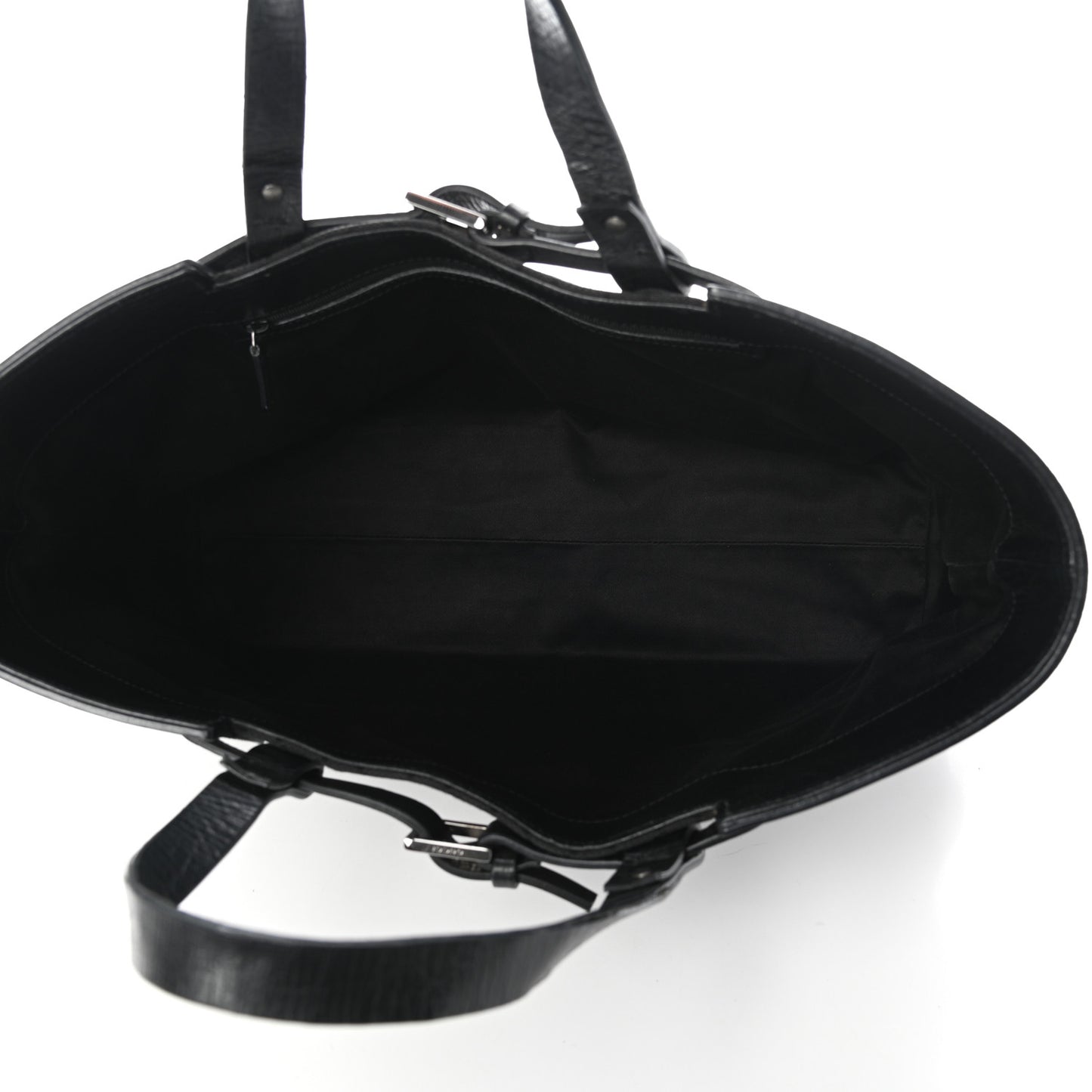 Monogram Large Tote Black