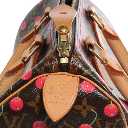 Louis Vuitton Monogram Cerises Speedy 25 5 of 7