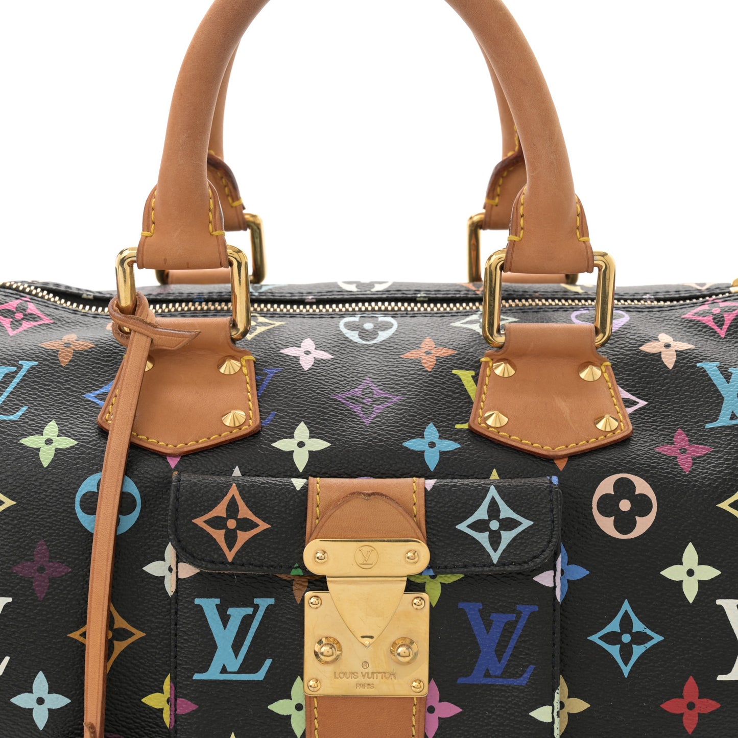 Monogram Multicolor Speedy 30 Black