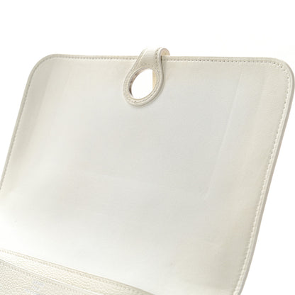Hermes Evercolor Dogon Duo Wallet White 13 of 14
