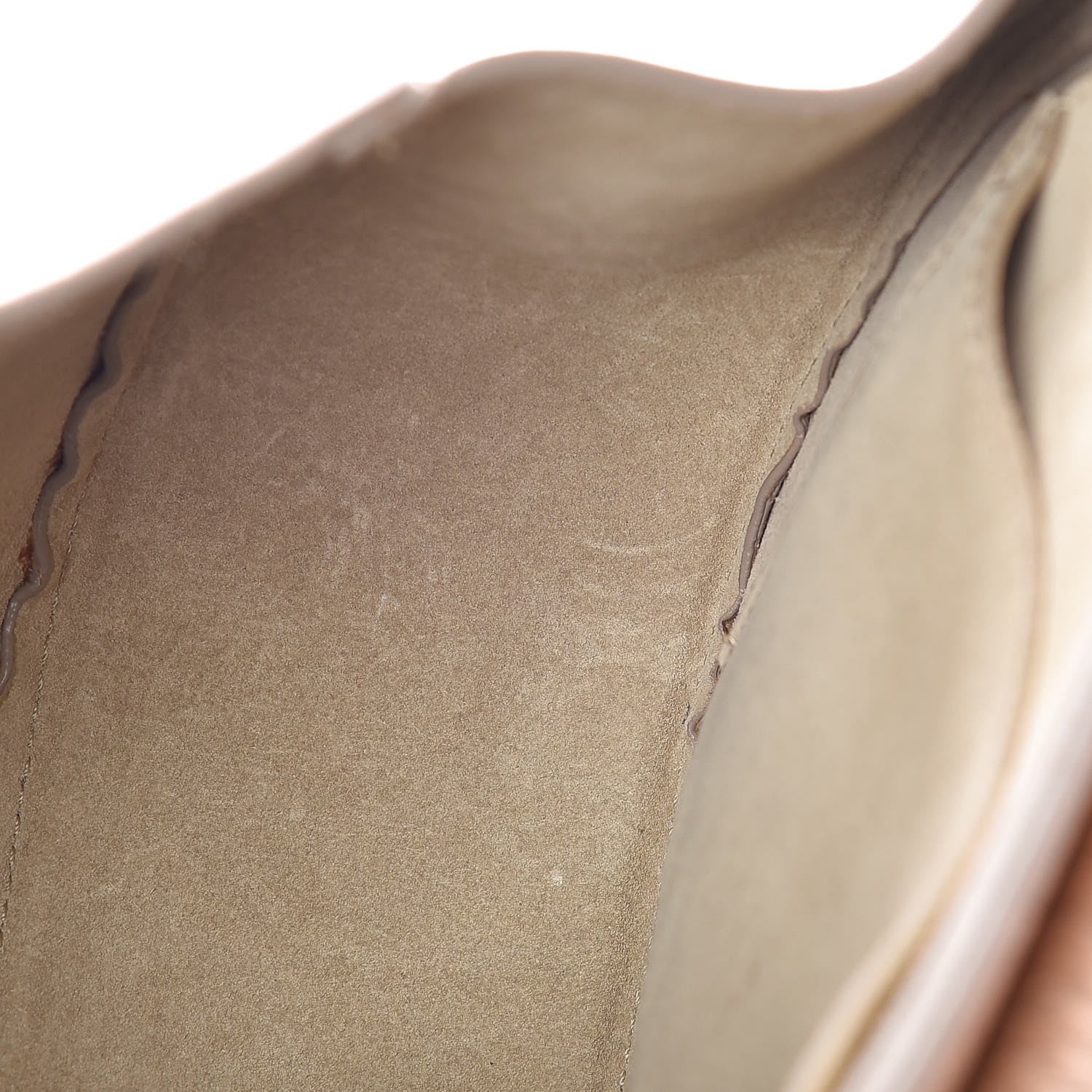 Chloe Metallic Grained Goatskin Drew Shoulder Bag Rose Gold 8 of 9