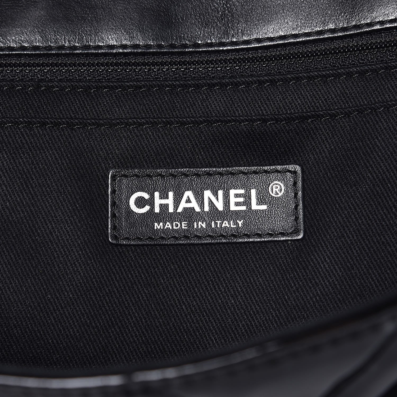 Chanel Vinyl Quilted In the Business Flap Bag Black 6 of 12