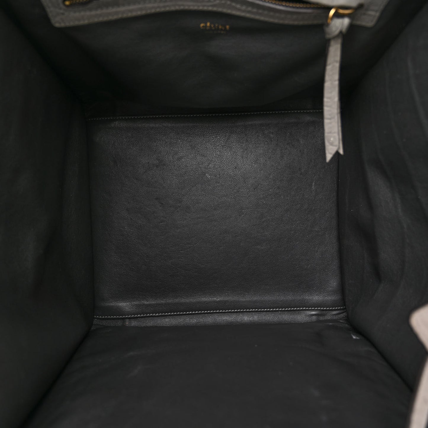 Crocodile Embossed Nubuck Large Phantom Luggage Grey
