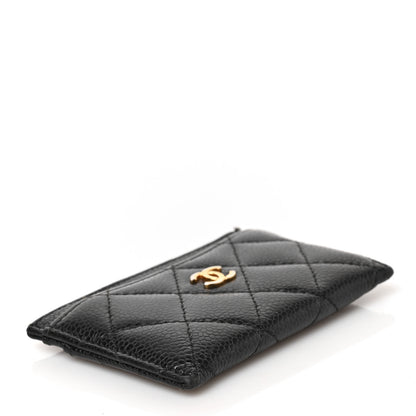 Chanel Caviar Quilted Card Holder Black 4 of 8