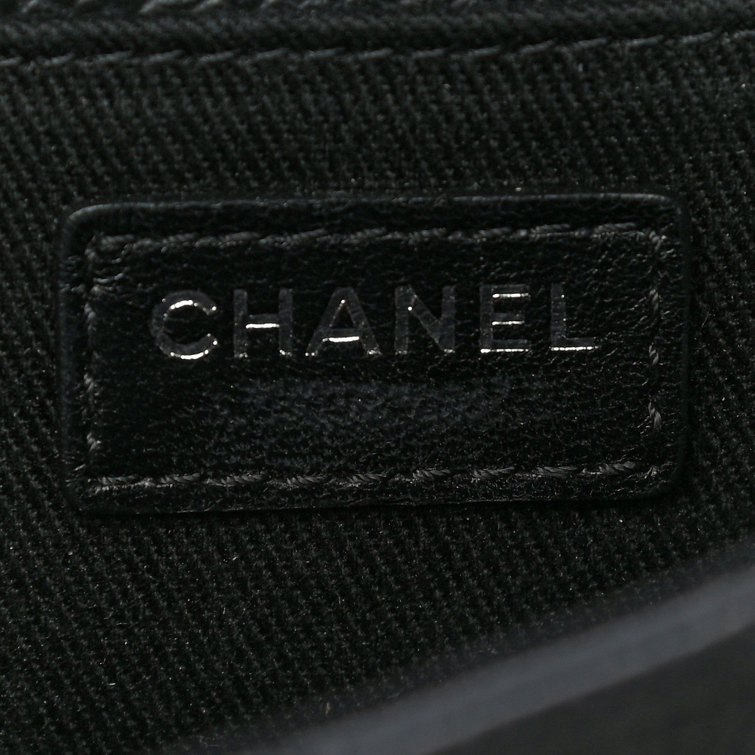 Chanel Grained Calfskin Quilted 2.55 Reissue Flap Belt Bag Clutch Black 6 of 10
