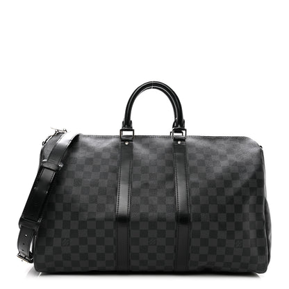 Louis Vuitton Damier Graphite Keepall Bandouliere 45 1 of 11