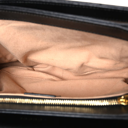 Gucci Azalea Calfskin Horsebit 1955 Shoulder Bag Black Black 5 of 11