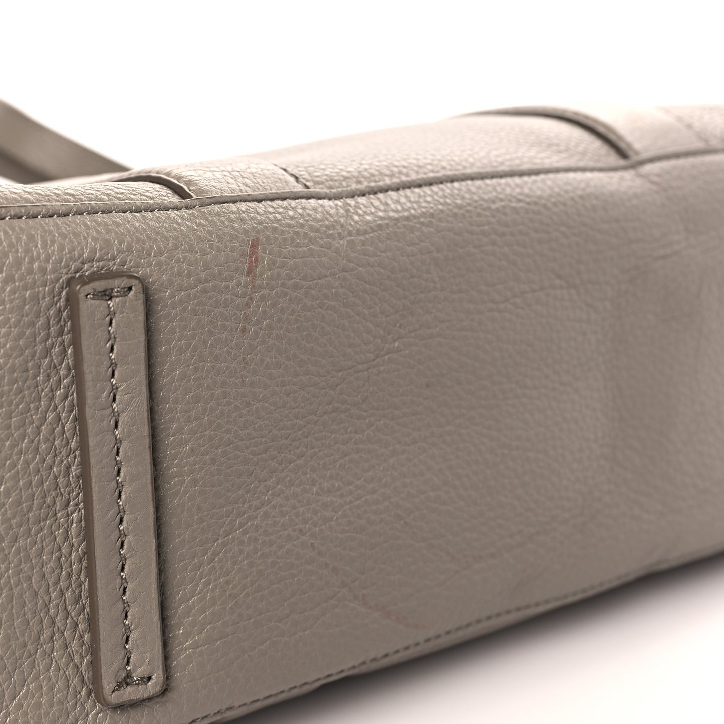 Grained Calfskin Medium The Tote Bag Cement