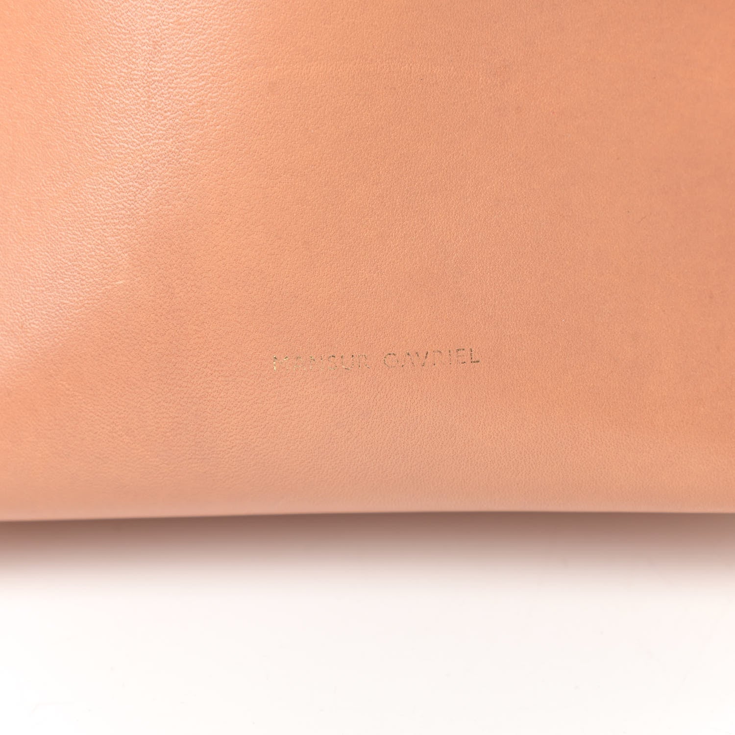 Mansur Gavriel Calfskin Mini Bucket Bag Cammello Sun 6 of 14