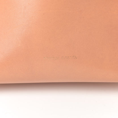 Mansur Gavriel Calfskin Mini Bucket Bag Cammello Sun 6 of 14