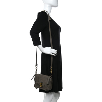 Proenza Schouler Lambskin PS1 Mini Pouch Messenger Smoke 2 of 8