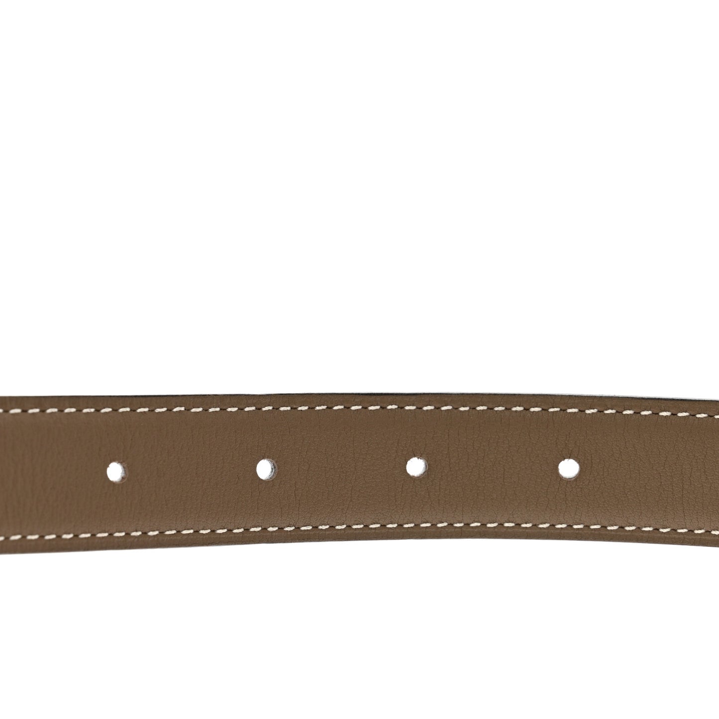 Epsom Swift 24mm Mors H Belt 75 30 White Etoupe