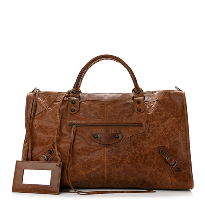 Balenciaga Chevre Classic Hardware Work Caramel 1 of 10