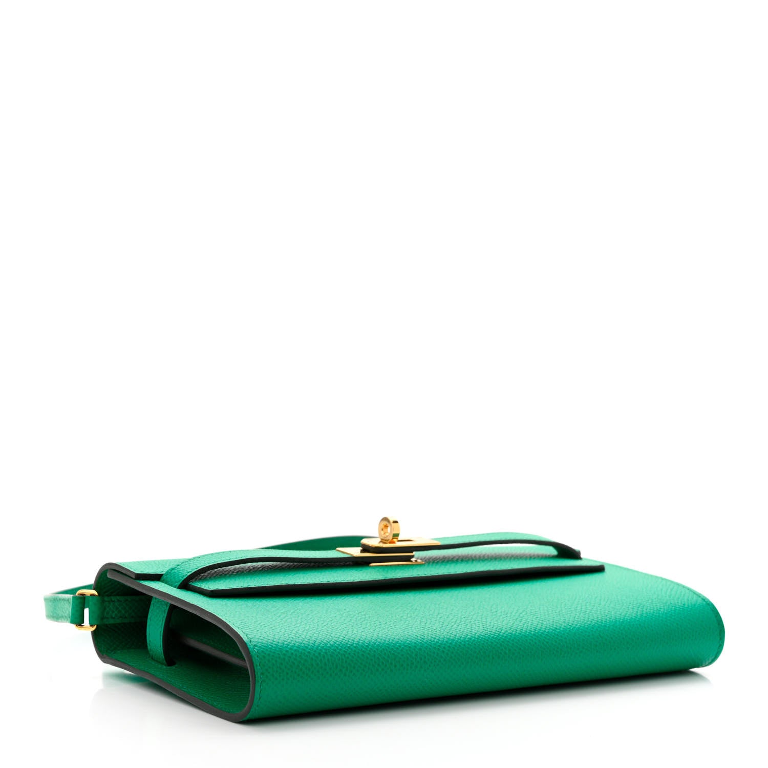 Hermes Epsom Kelly Wallet To Go Vert Jade 4 of 12