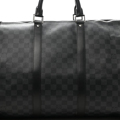 Louis Vuitton Damier Graphite Keepall Bandouliere 55 7 of 14