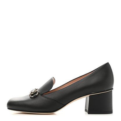 Gucci Calfskin Horsebit Loafer 37.5 Black 1 of 9