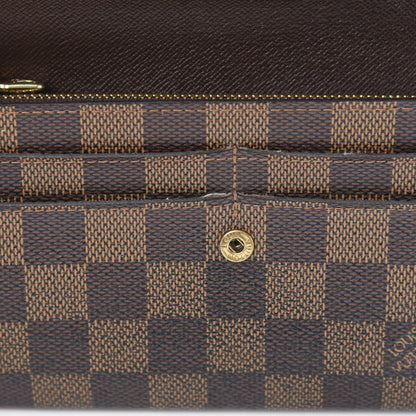 Louis Vuitton Damier Ebene Sarah Wallet 17 of 18