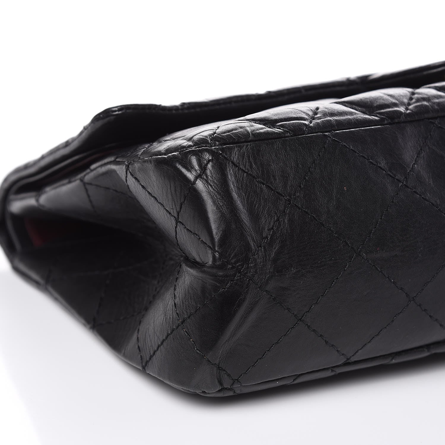 Chanel Aged Calfskin Quilted 2.55 Reissue 227 Flap Black 8 of 12