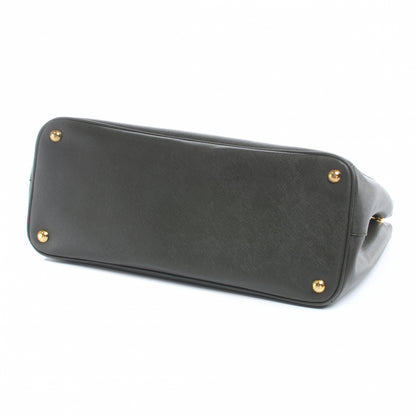 Prada Saffiano Lux Tote Militare 4 of 9