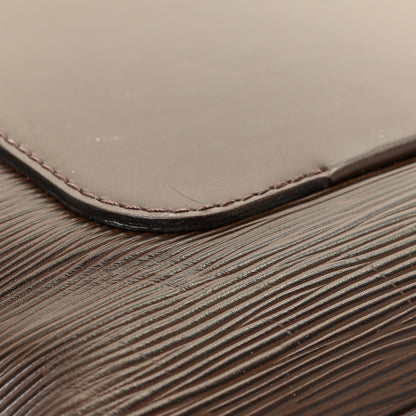 Louis Vuitton Epi Brooks Briefcase Brown 33 of 40