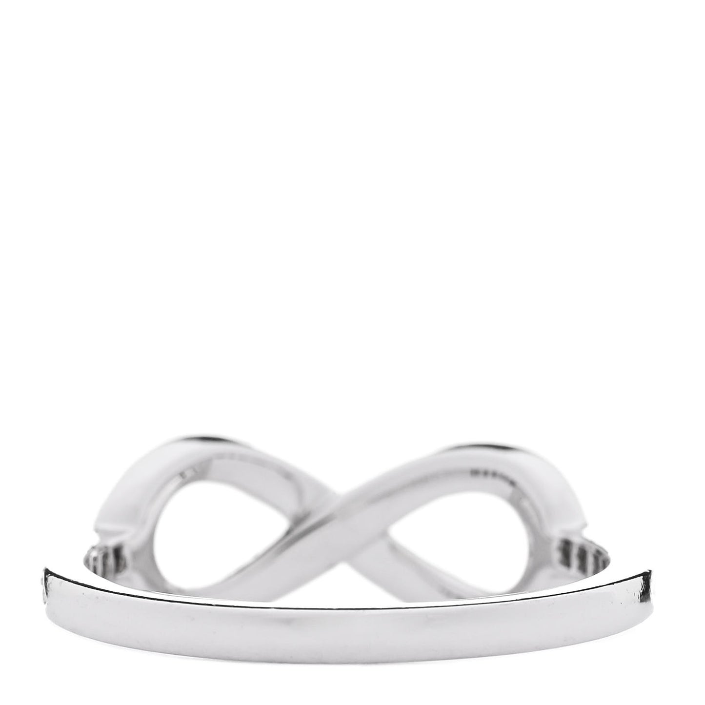 Platinum Diamond Infinity Ring 49 5