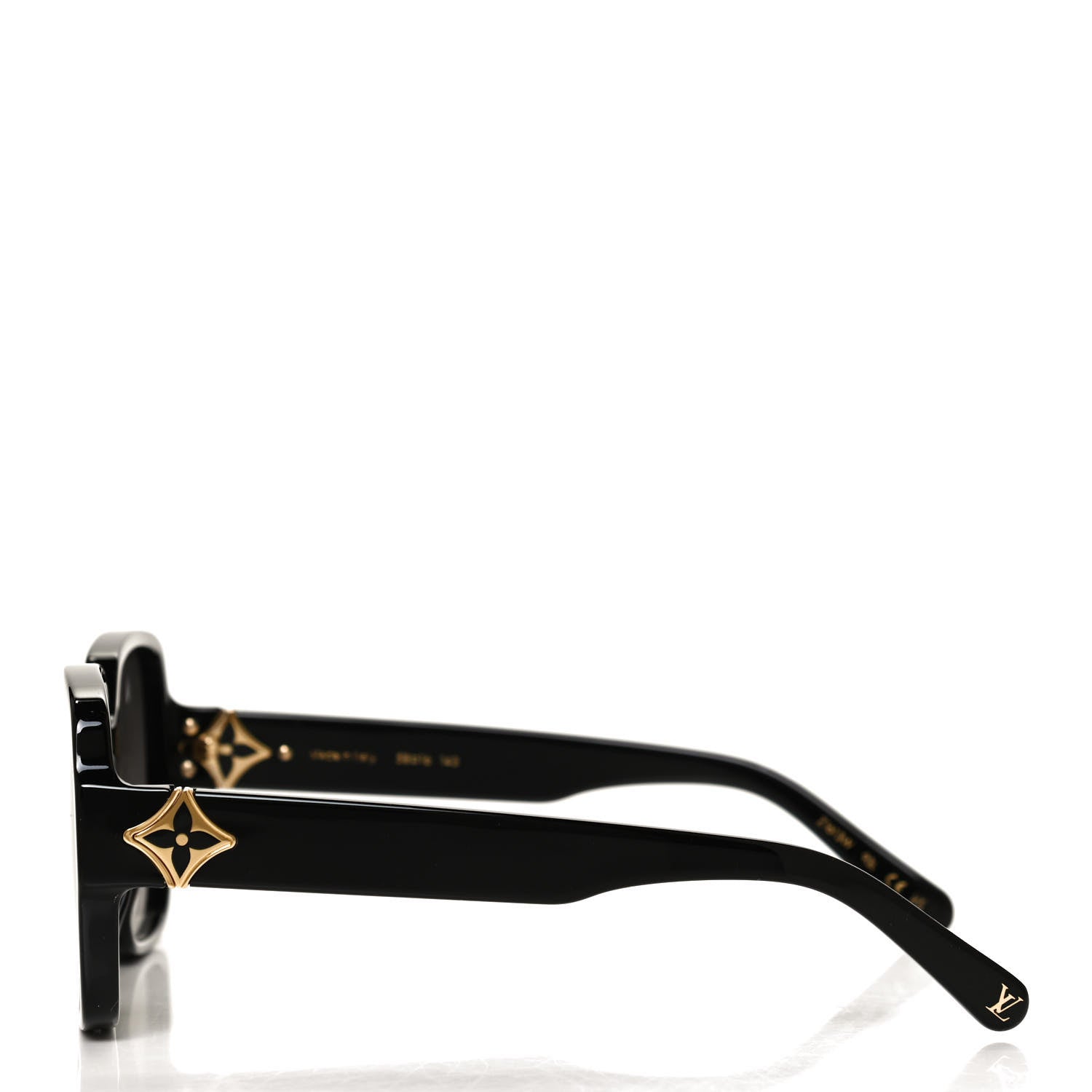 Louis Vuitton My LV Flower Square Sunglasses Z1613W Black 3 of 8