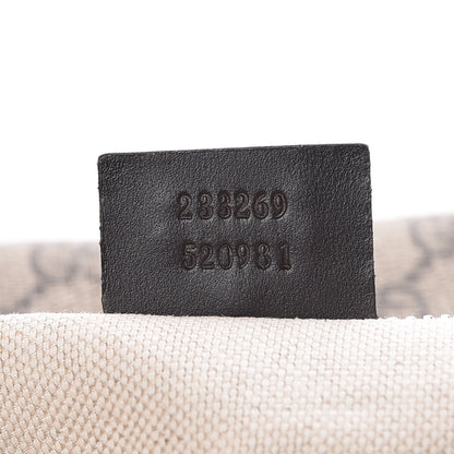 Gucci GG Supreme Monogram Belt Bag Dark Brown 8 of 8