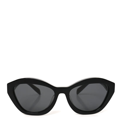 Prada Acetate Logo Sunglasses SPR A02-F Black 2 of 7