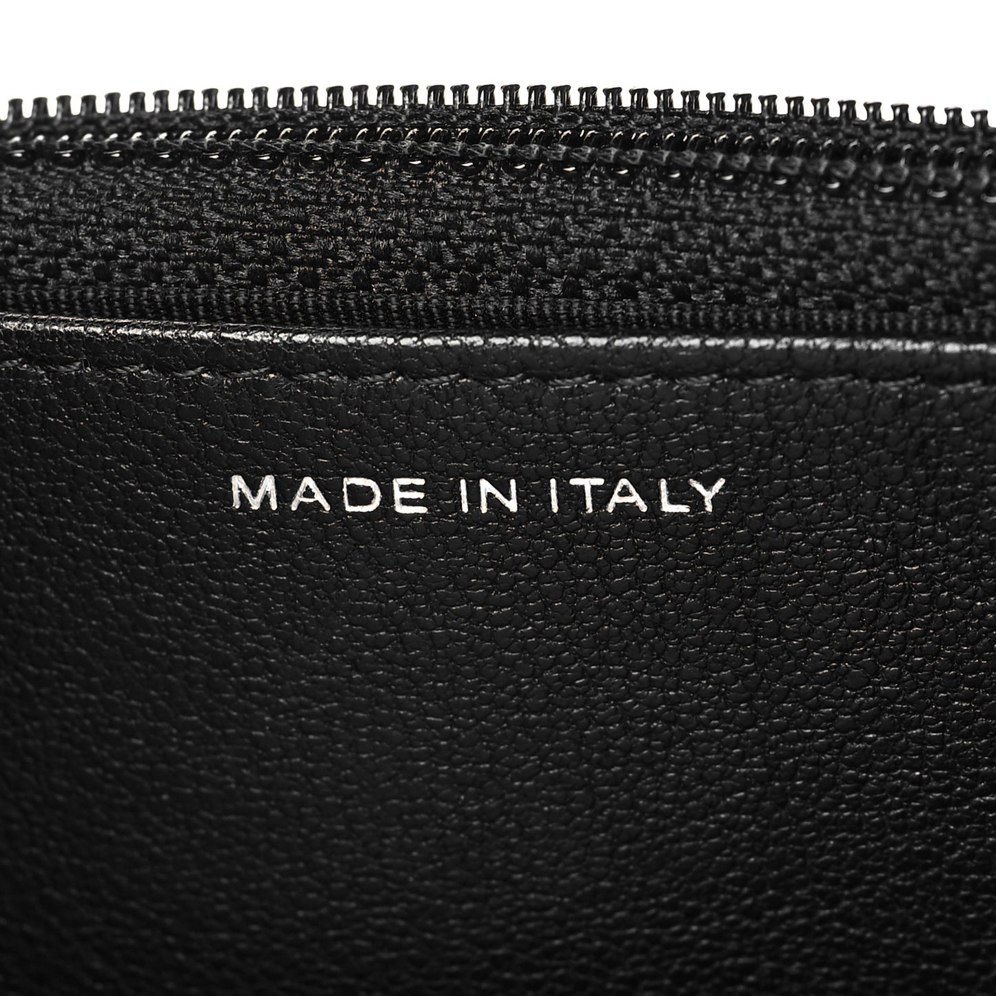 Sheepskin Chevron Reissue Wallet On Chain WOC So Black