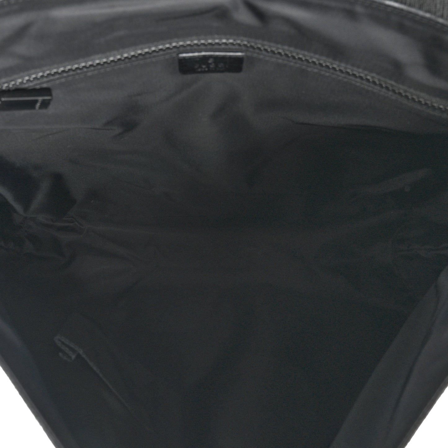 GG Plus Monogram Medium Flap Messenger Bag Black