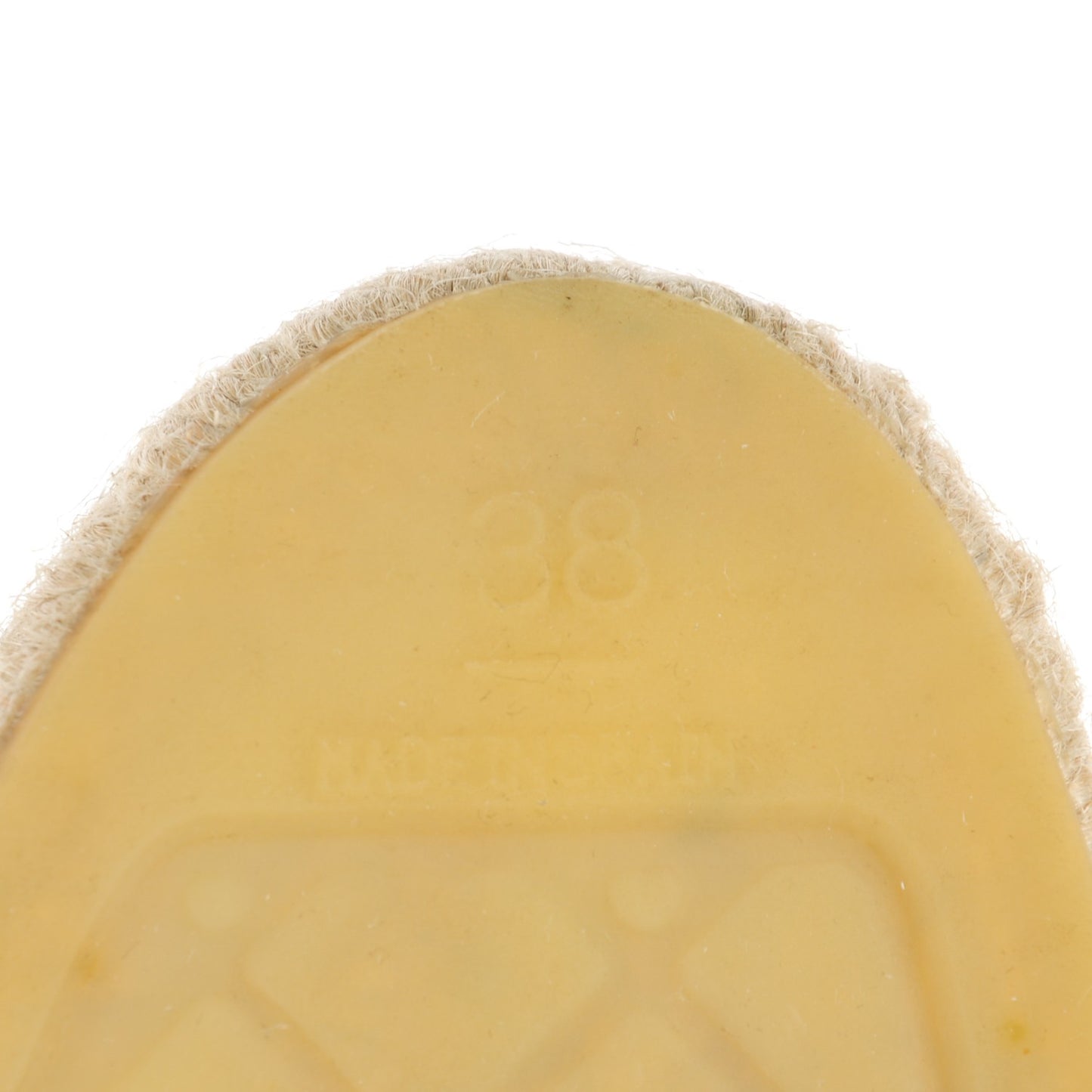 Toile CC Espadrilles 38 Beige Black