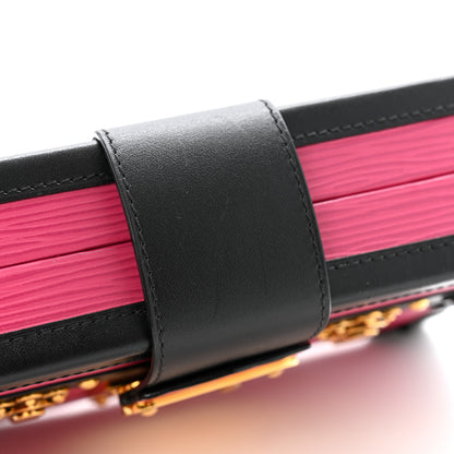 Louis Vuitton Epi Petite Malle Fuchsia Black 11 of 12