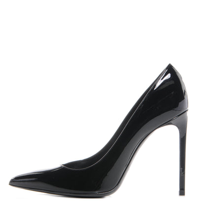 Saint Laurent Patent Classic Paris 105 Escarpin Pumps 41 Black 1 of 6