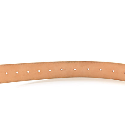 Louis Vuitton Damier Azur 38mm Solo Belt 85 34 7 of 9