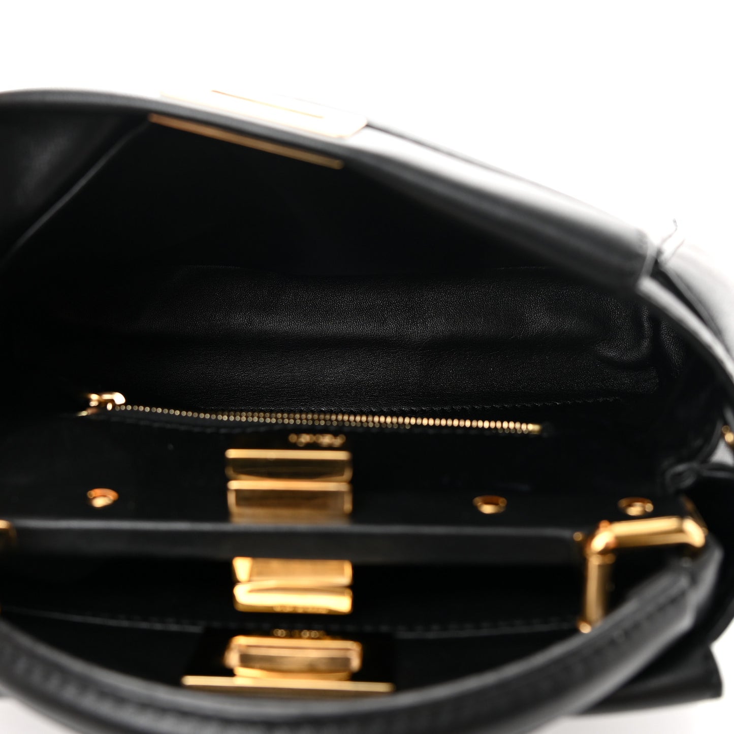 Nappa Mini Peekaboo Iconic Satchel Black