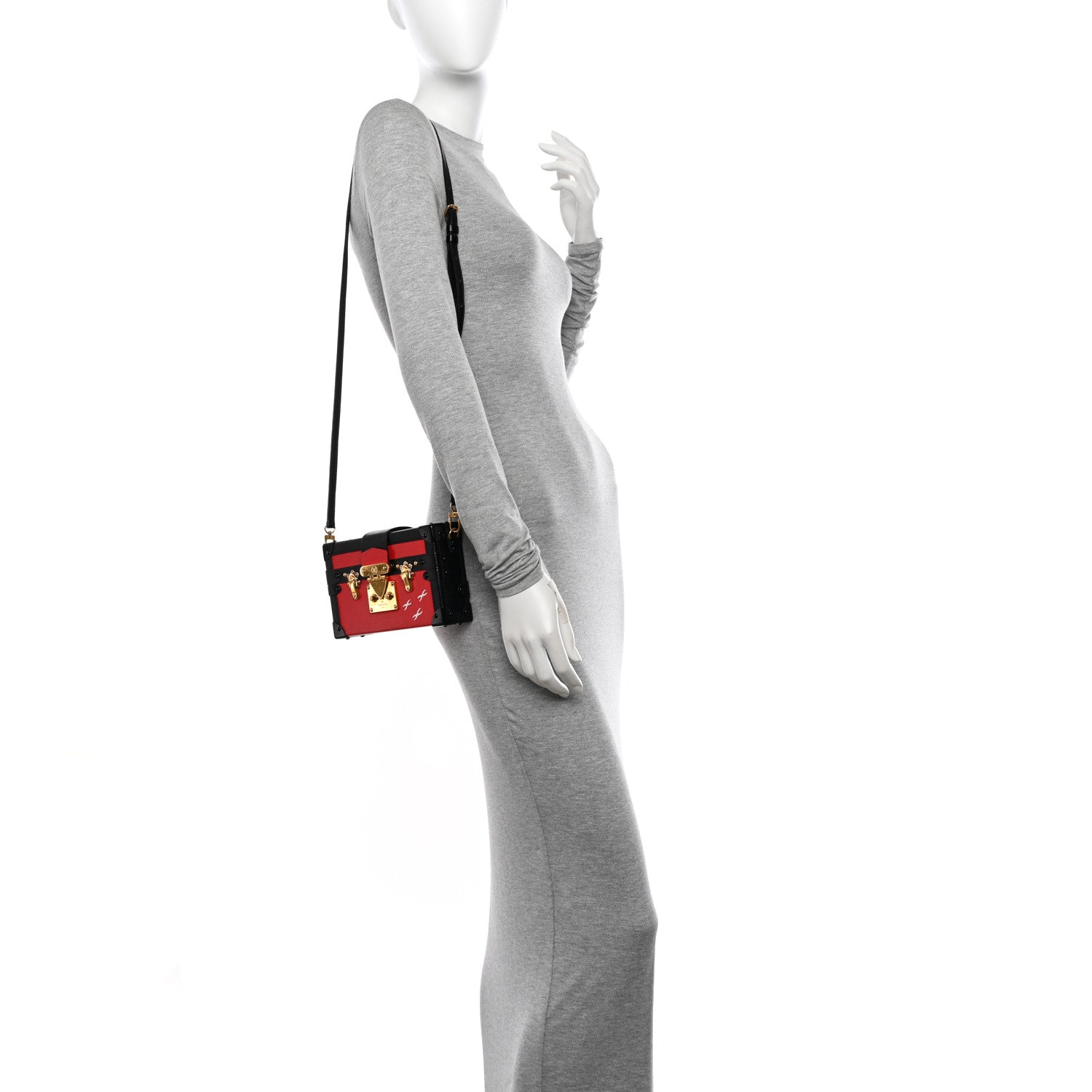 Louis Vuitton Epi Petite Malle Coquelicot 2 of 10