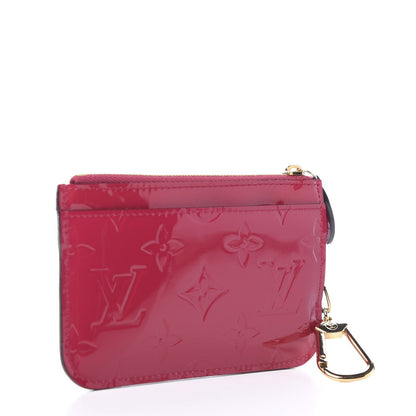 Louis Vuitton Vernis Key Pouch Rose Indien 2 of 5