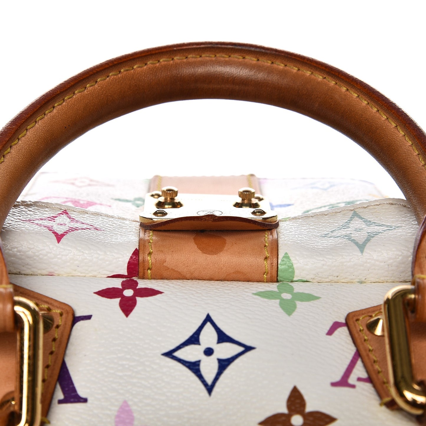 Monogram Multicolor Speedy 30 White