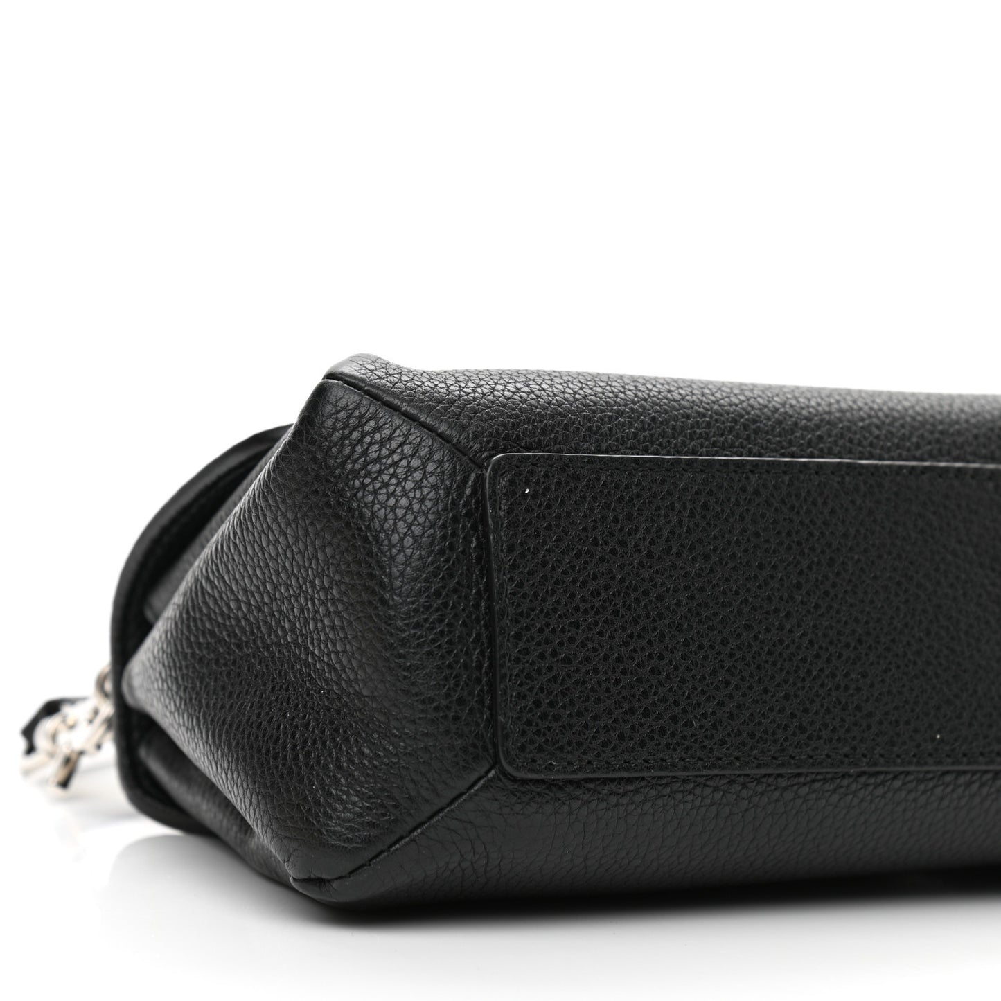 Grained Calfskin Le Dix Nano Soft Cartable Black