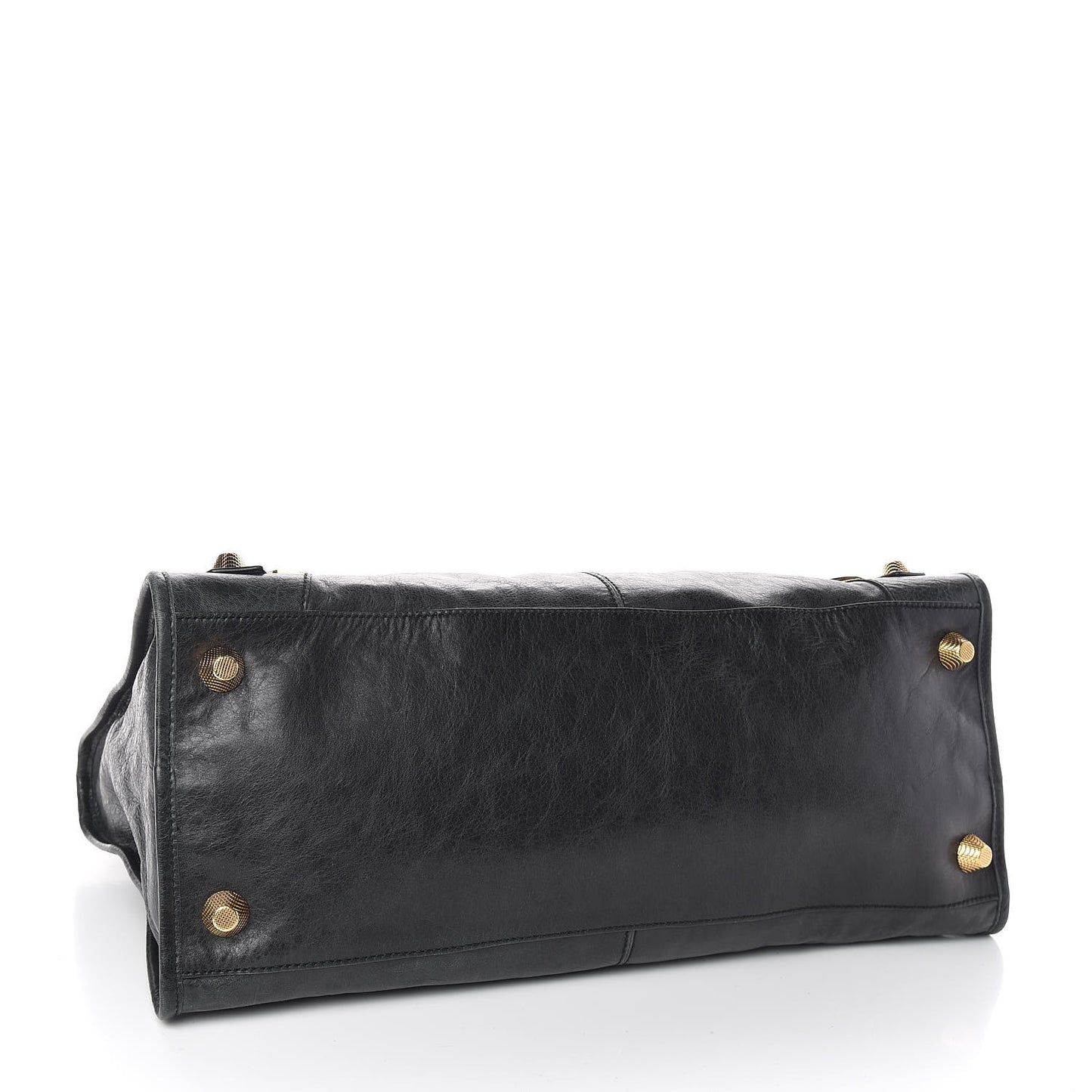 Agneau Giant 21 Gold Hardware Work Black