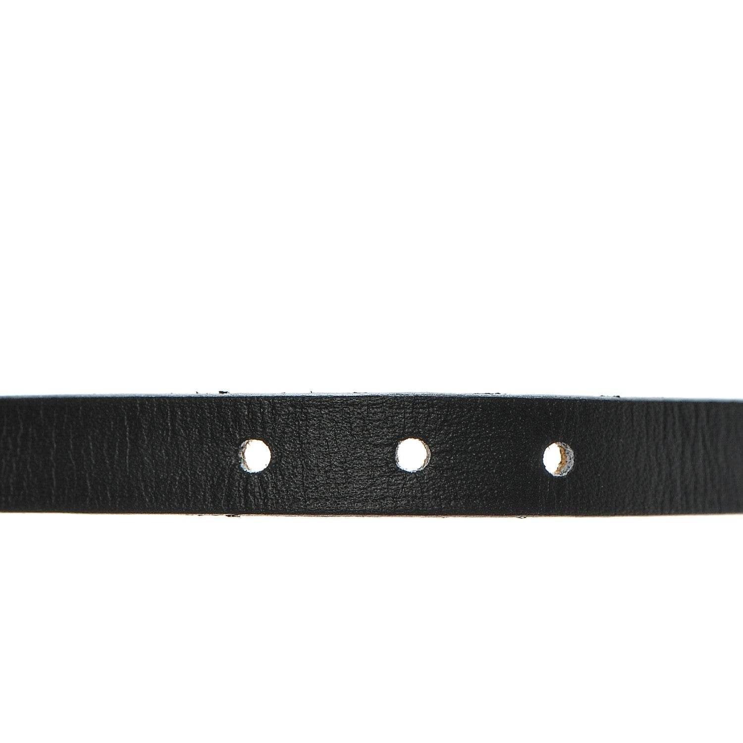 Hermes Chamonix Hapi 3MM Triple Tour Wrap Bracelet Small Black 7 of 7