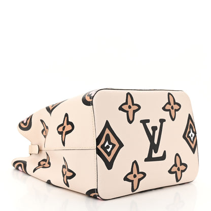 Louis Vuitton Monogram Giant Wild At Heart Neonoe MM Creme 5 of 11