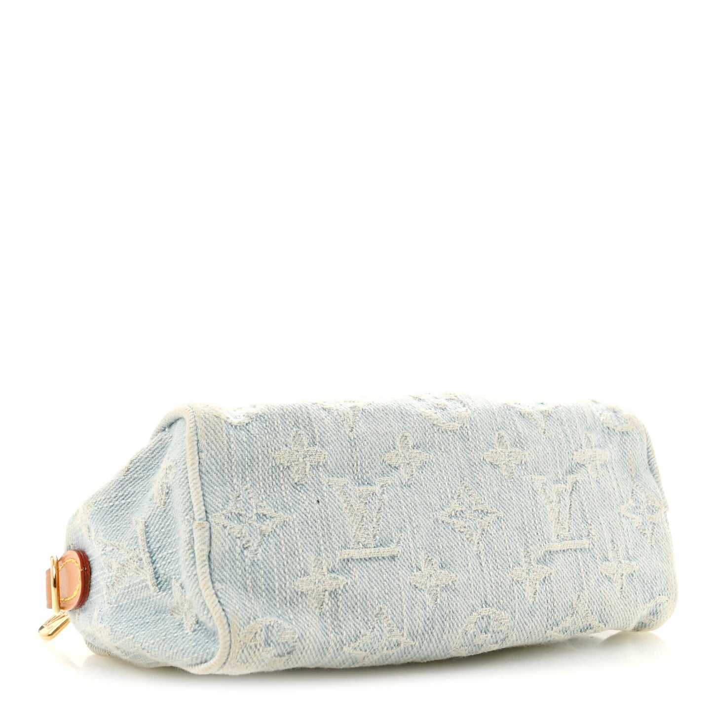 Monogram Denim Nano Speedy Sky Blue