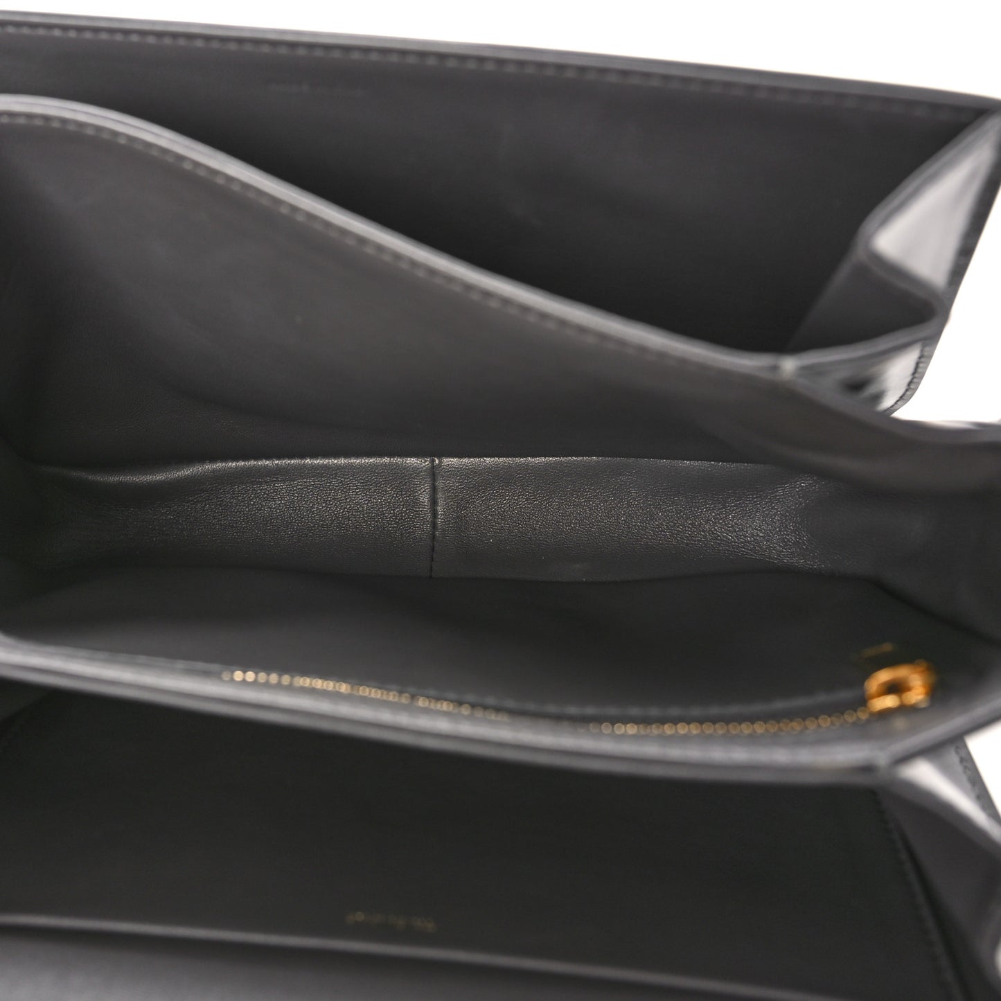 Shiny Calfskin Medium Triomphe Grey