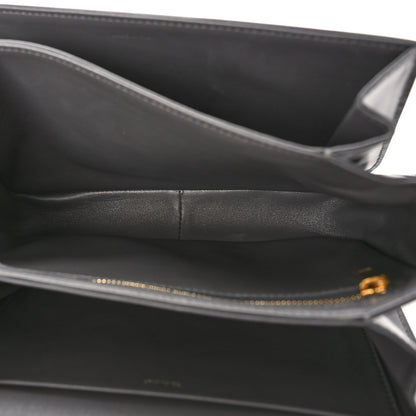 Celine Shiny Calfskin Medium Triomphe Grey 5 of 8