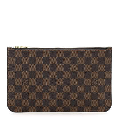 Louis Vuitton Damier Ebene Neverfull MM GM Pochette 1 of 9