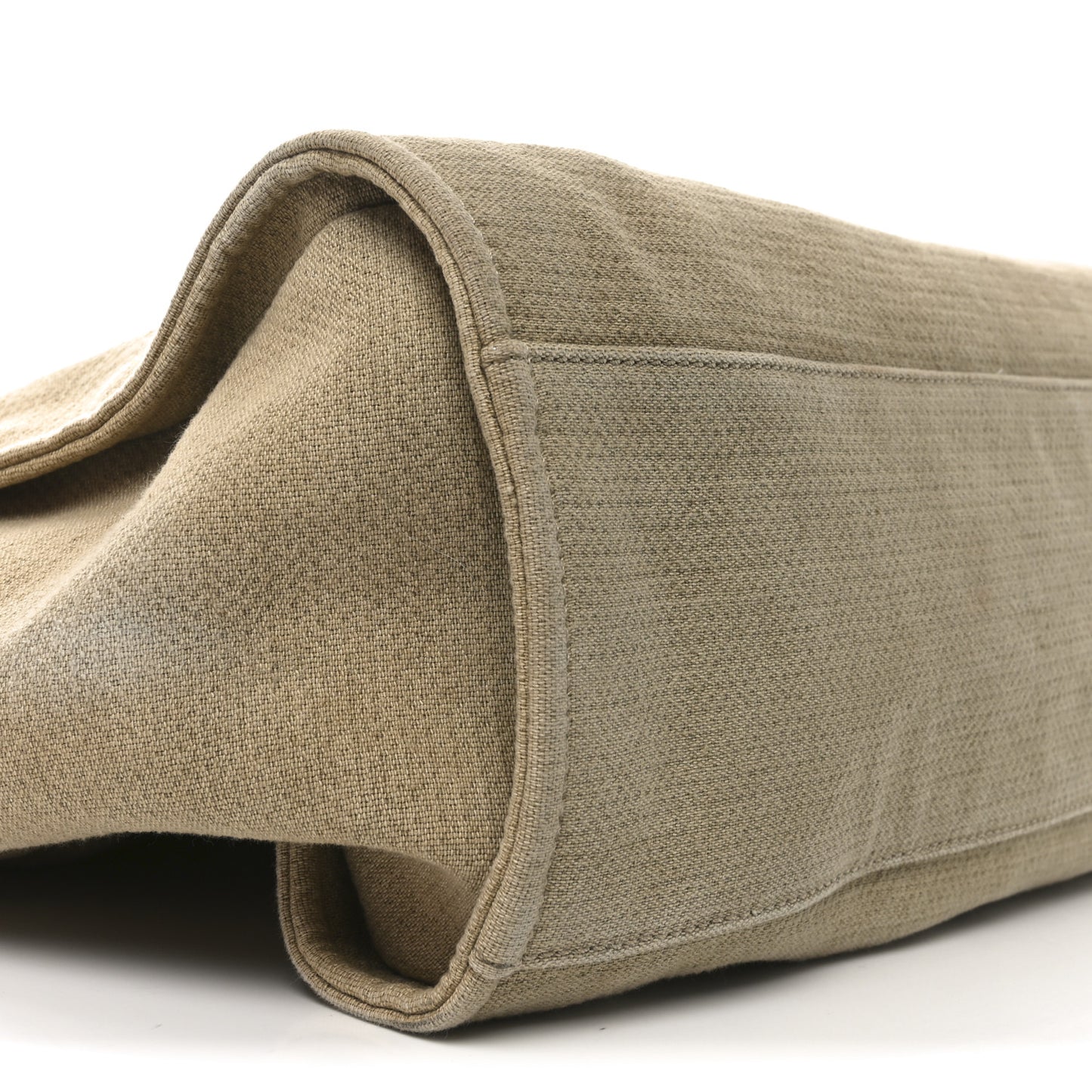 Woven Straw Raffia Extra Large Deauville Tote Beige Black