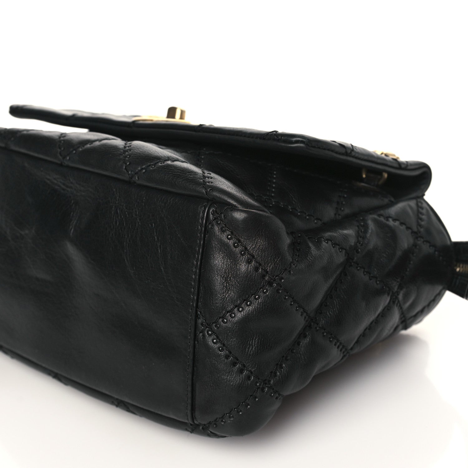 Chanel Calfskin Quilted Retro Chain Camera Case Black 9 of 9